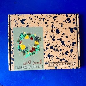 Stitch happy embroidery kit - unopened!